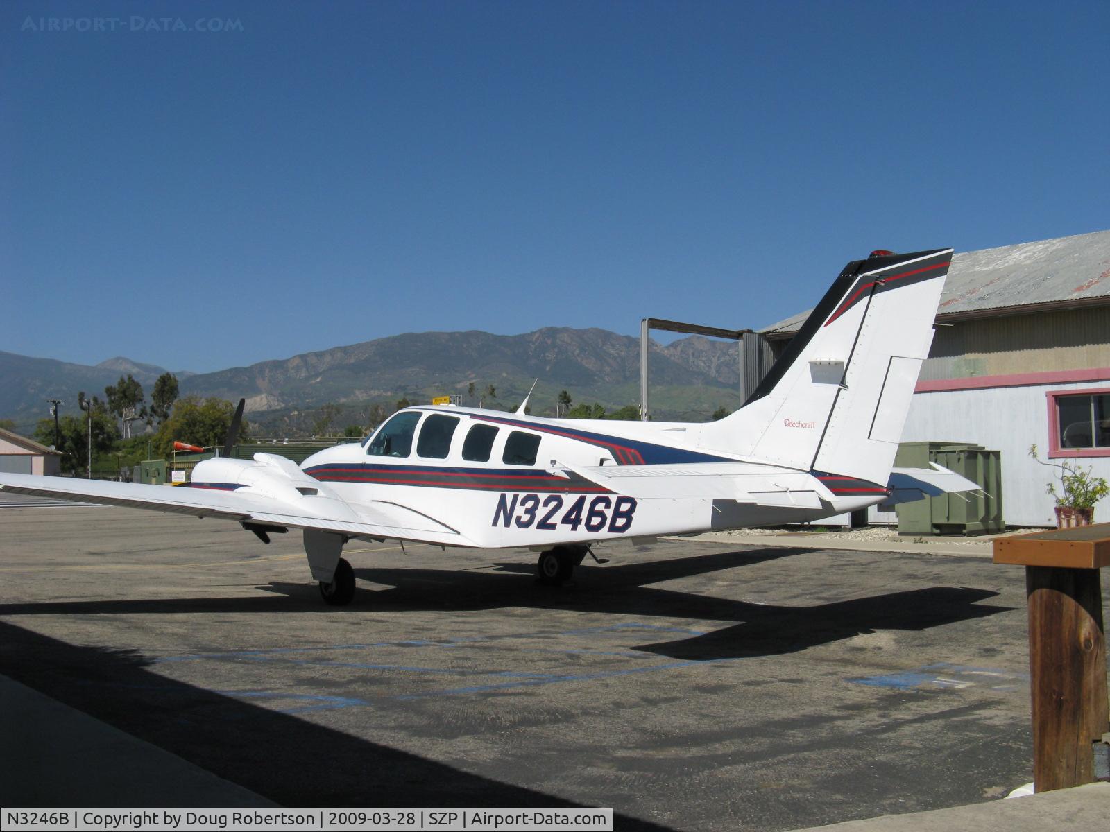 N3246B, 1995 Beech 58 Baron C/N TH-1746, 1995 Beech 58 BARON, two Continental IO-520-C 285 Hp each, Micro vortex geberators