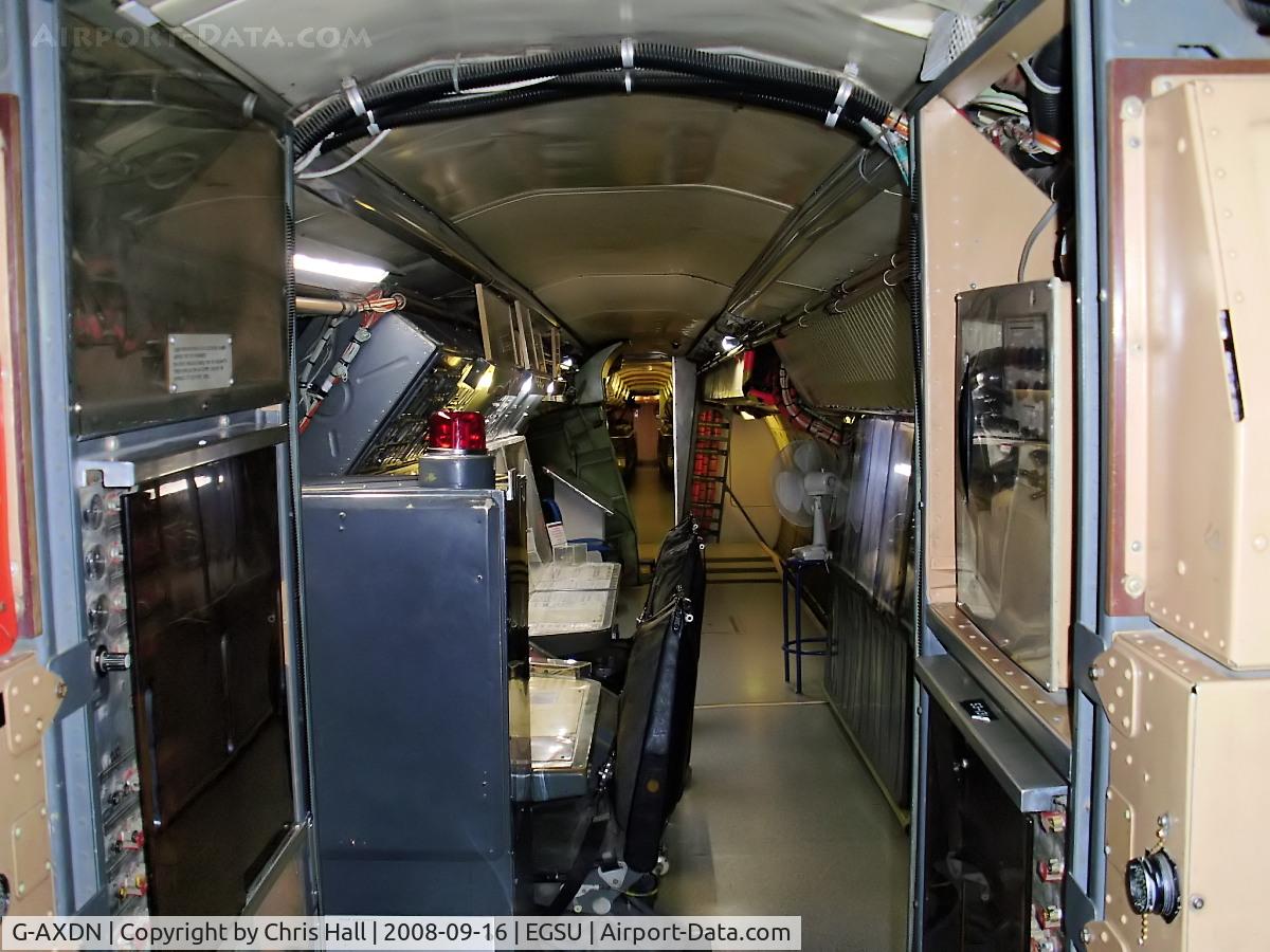 G-AXDN, 1968 Aerospatiale-BAC Concorde Prototype C/N 01/13522, view of the interior of Concorde