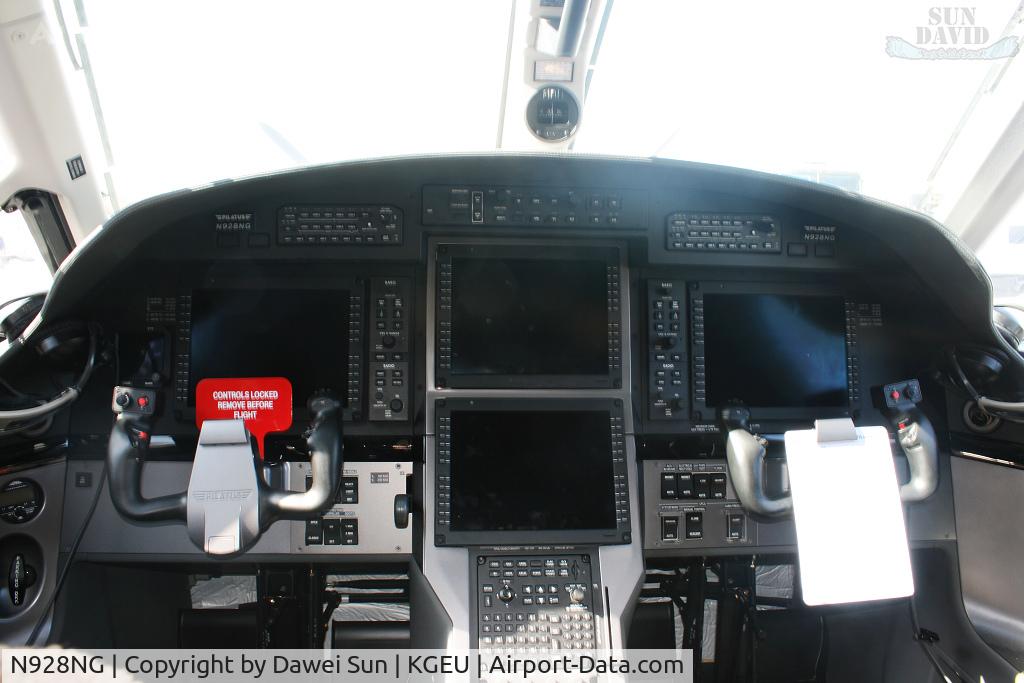 N928NG, 2008 Pilatus PC-12/47E C/N 1028, Cocpit