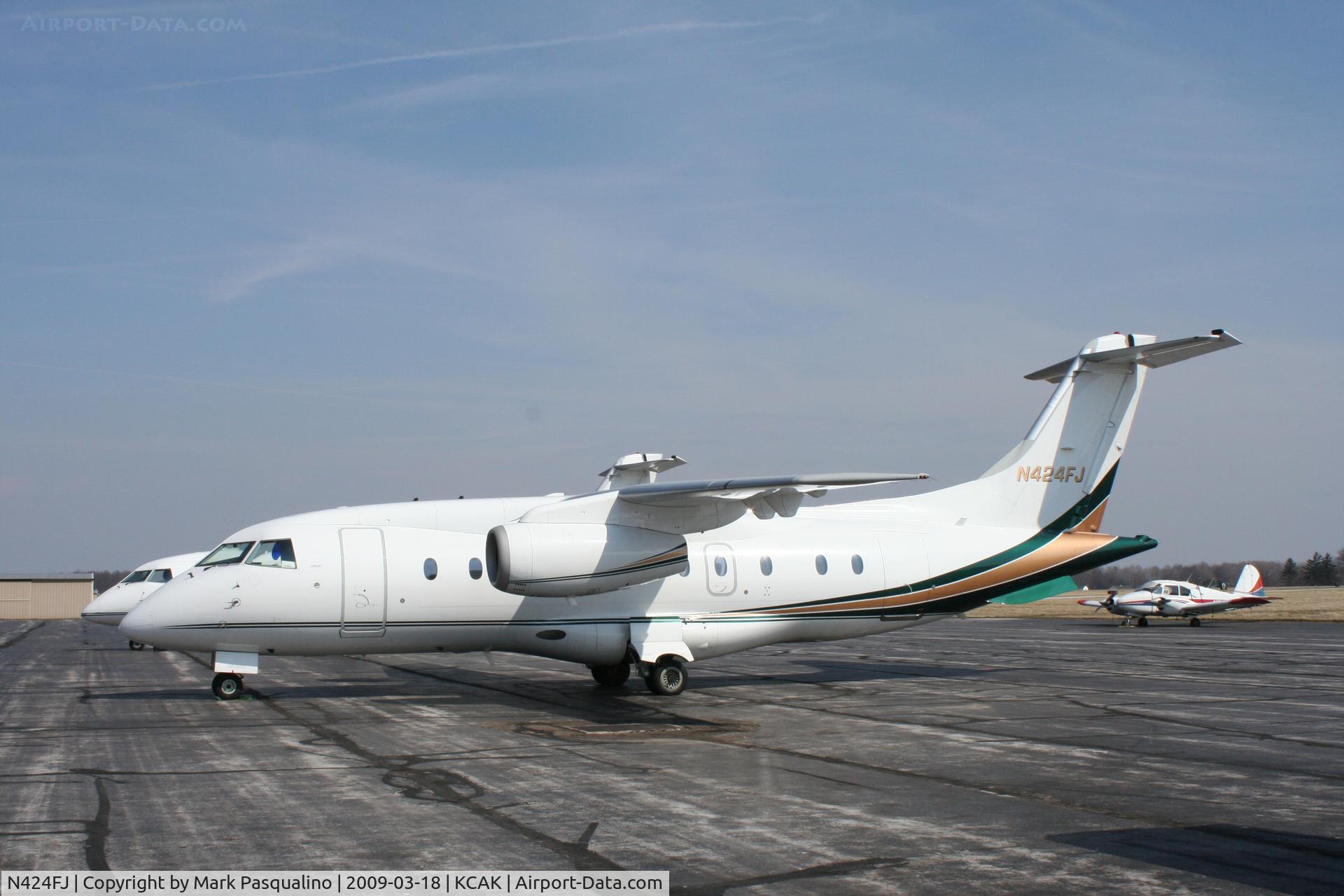 N424FJ, 2001 Fairchild Dornier 328-300 328JET C/N 3185, Dornier 328-300