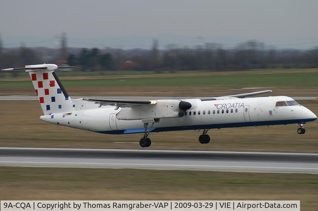 9A-CQA, 2008 De Havilland Canada DHC-8-402Q Dash 8 C/N 4205, Croatia Airlines DeHavilland Canada Dash 8-400