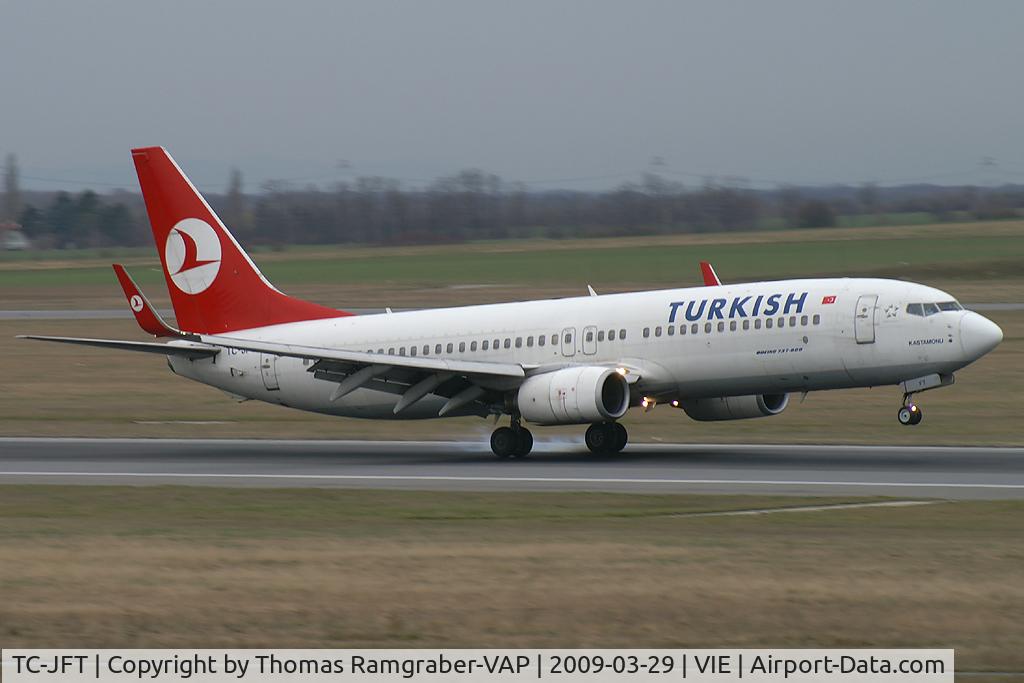 TC-JFT, 1999 Boeing 737-8F2 C/N 29780, Turkish Airlines Boeing 737-800