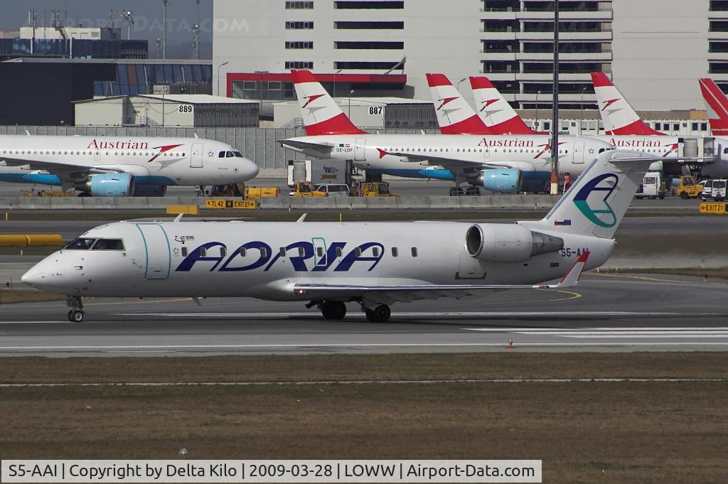 S5-AAI, 1998 Canadair CRJ-200LR (CL-600-2B19) C/N 7248, ADRIA-No more in Hit Casino special livery