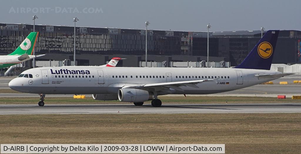 D-AIRB, 1993 Airbus A321-131 C/N 0468, Lufthansa