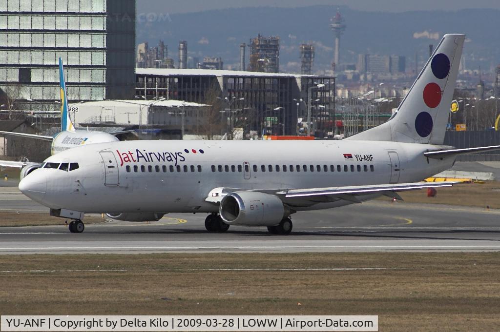 YU-ANF, 1985 Boeing 737-3H9 C/N 23330/1136, YAT AIRWAYS