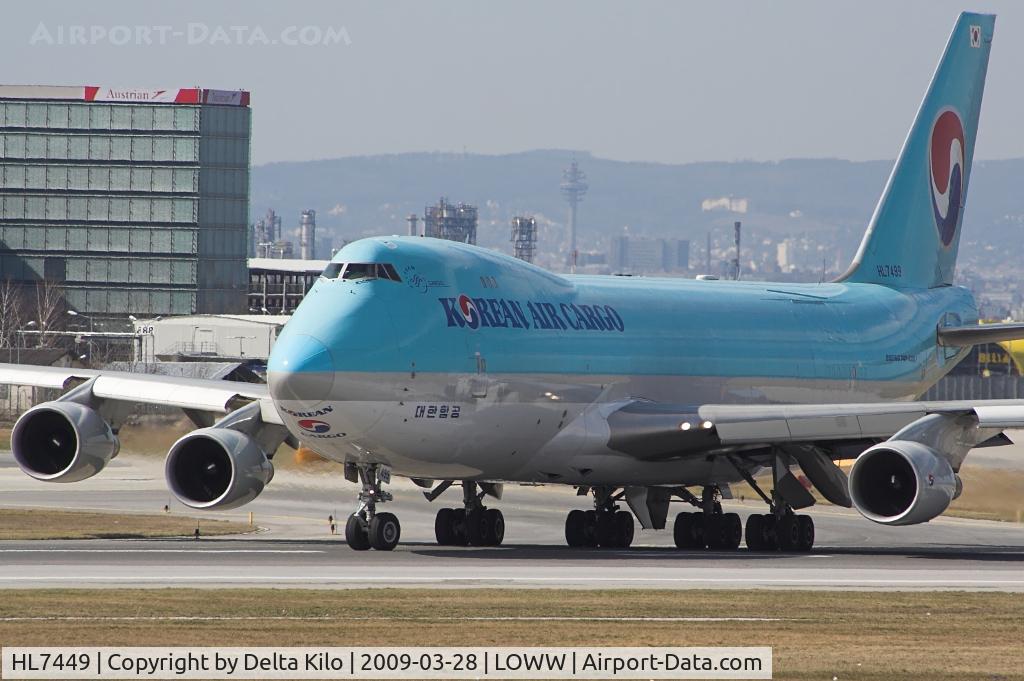 HL7449, 2000 Boeing 747-4B5F/SCD C/N 26411, Korean Air Cargo