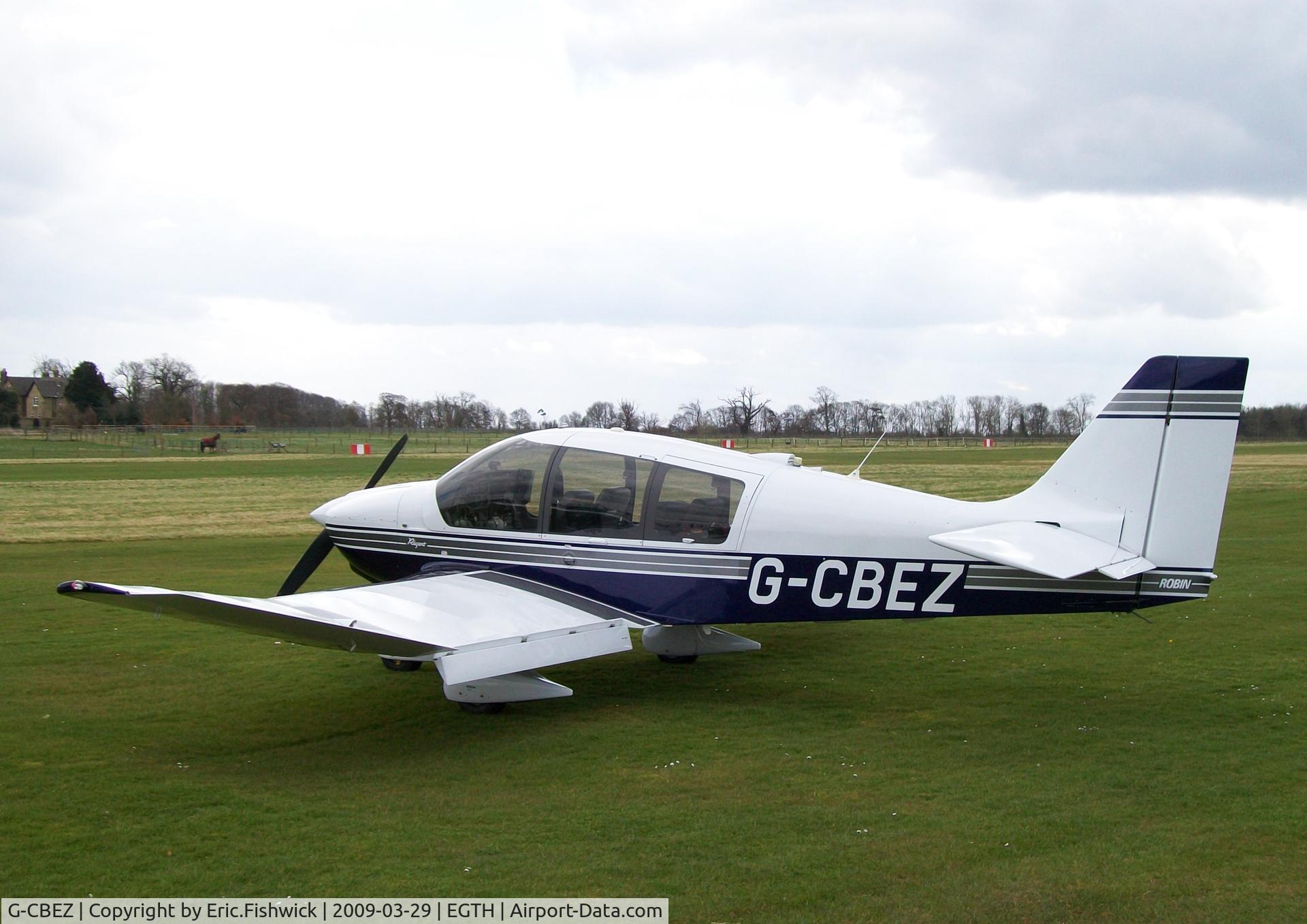 G-CBEZ, 2002 Robin DR-400-180 Regent Regent C/N 2511, 1. G-CBEZ visiting Shuttleworth (Old Warden) Aerodrome.