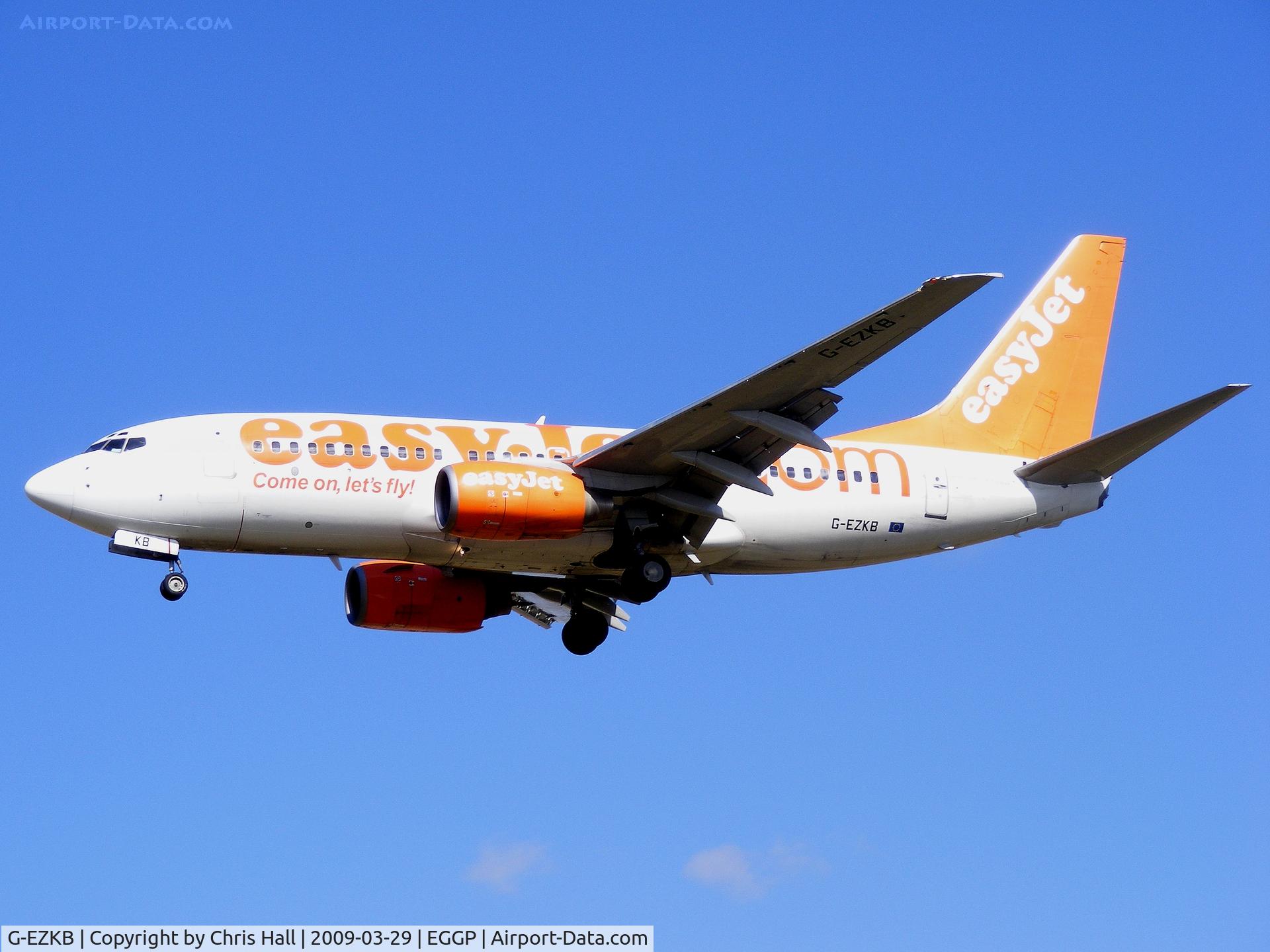G-EZKB, 2003 Boeing 737-73V C/N 32423, Easyjet