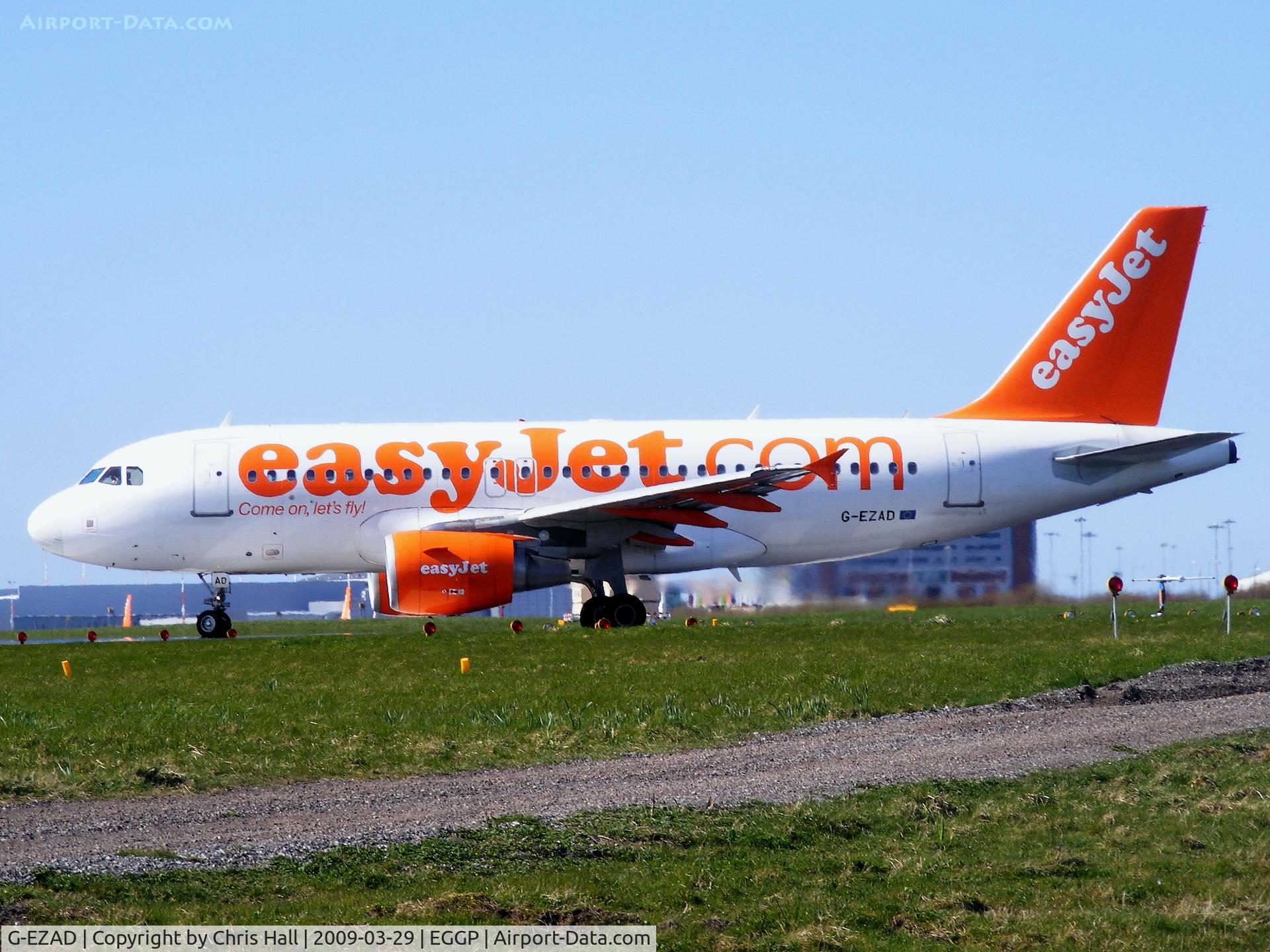 G-EZAD, 2006 Airbus A319-111 C/N 2702, Easyjet