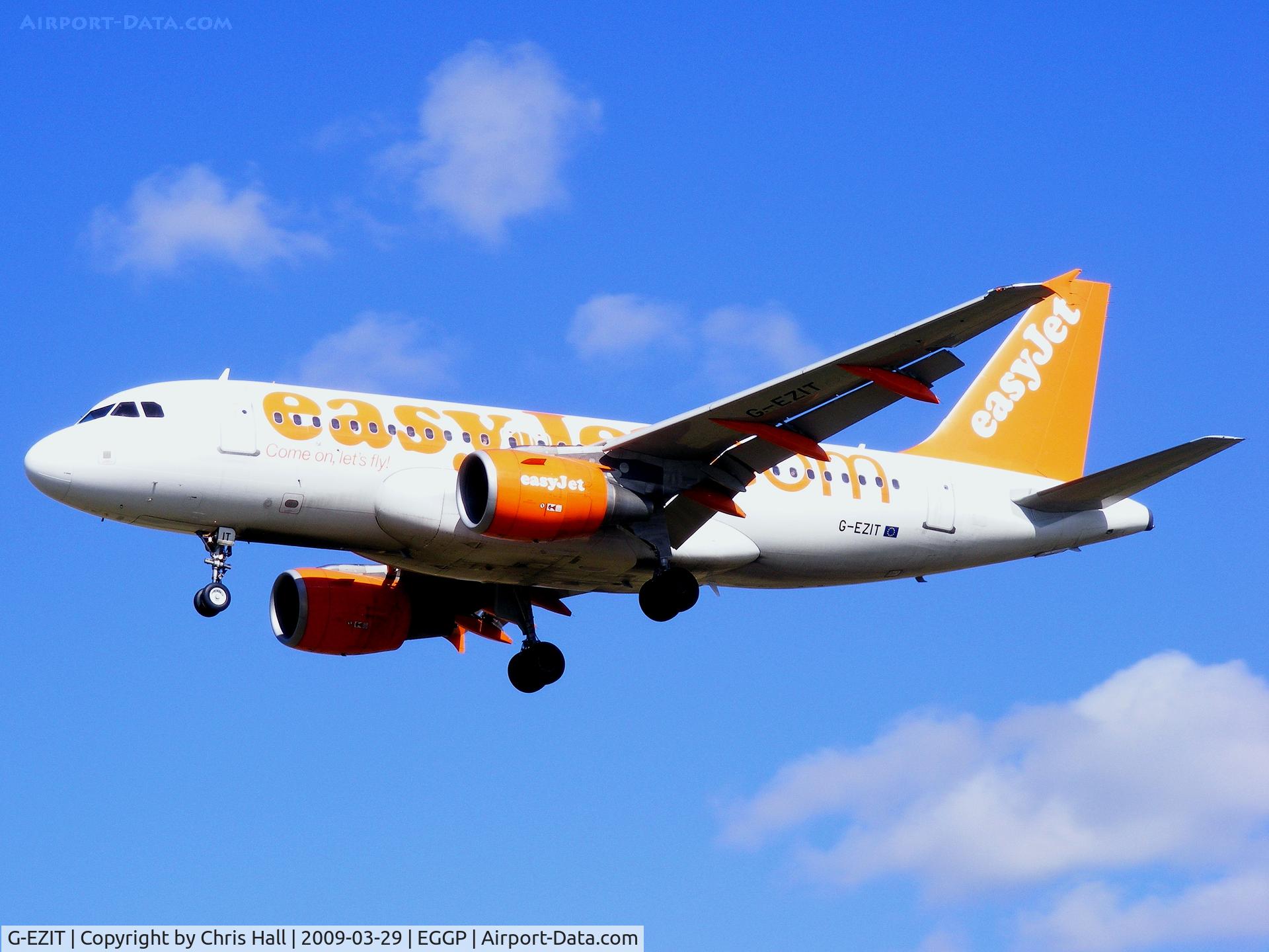 G-EZIT, 2005 Airbus A319-111 C/N 2538, Easyjet