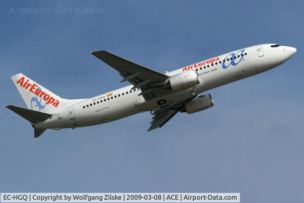 EC-HGQ, 1999 Boeing 737-85P C/N 28386, visitor
