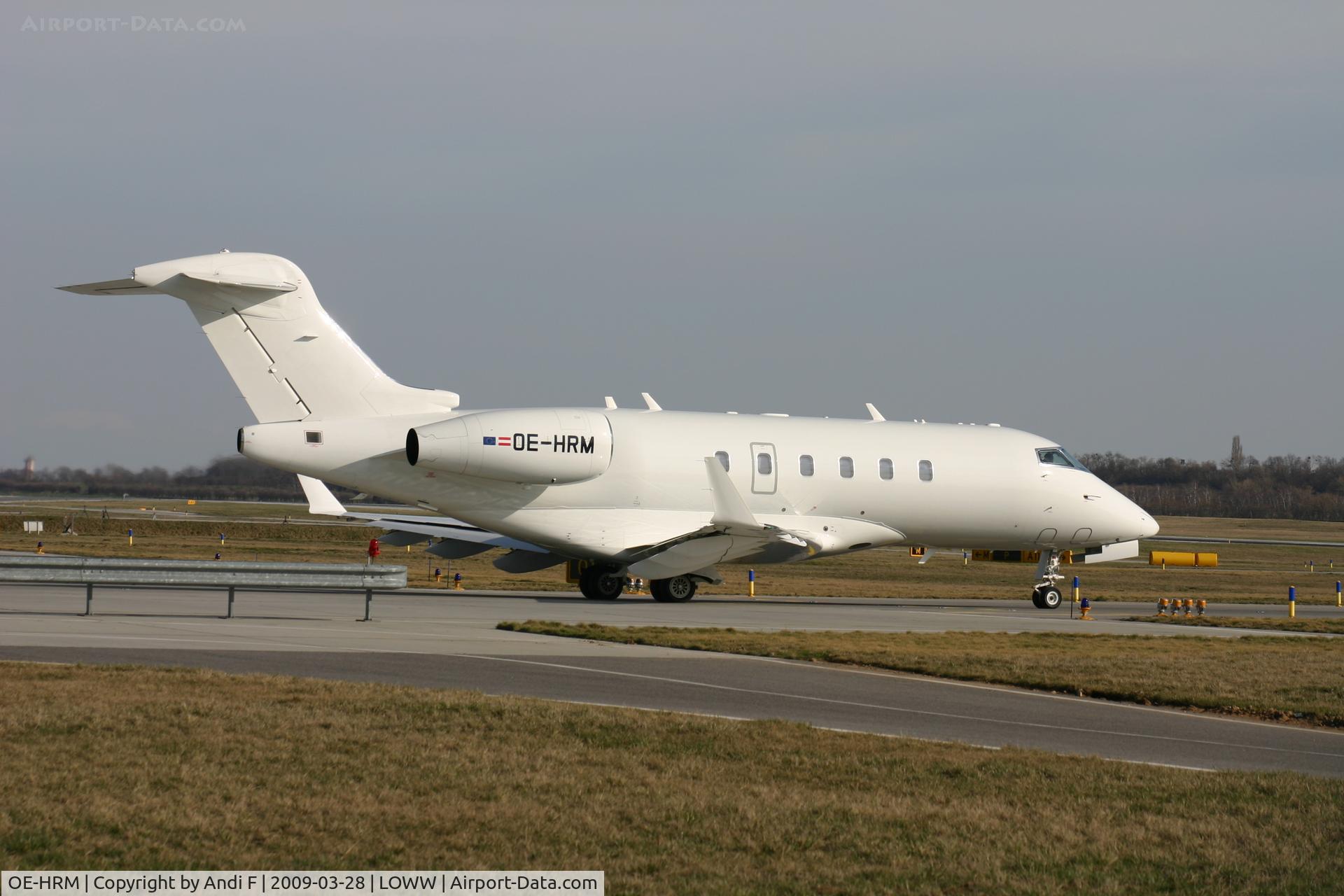 OE-HRM, 2008 Bombardier Challenger 300 (BD-100-1A10) C/N 20222, Bombardier BD-100-1A10 Challenger 300