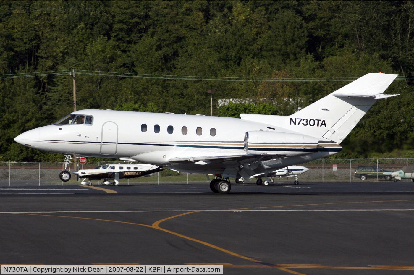 N730TA, 1998 Raytheon Hawker 800XP C/N 258383, KBFI