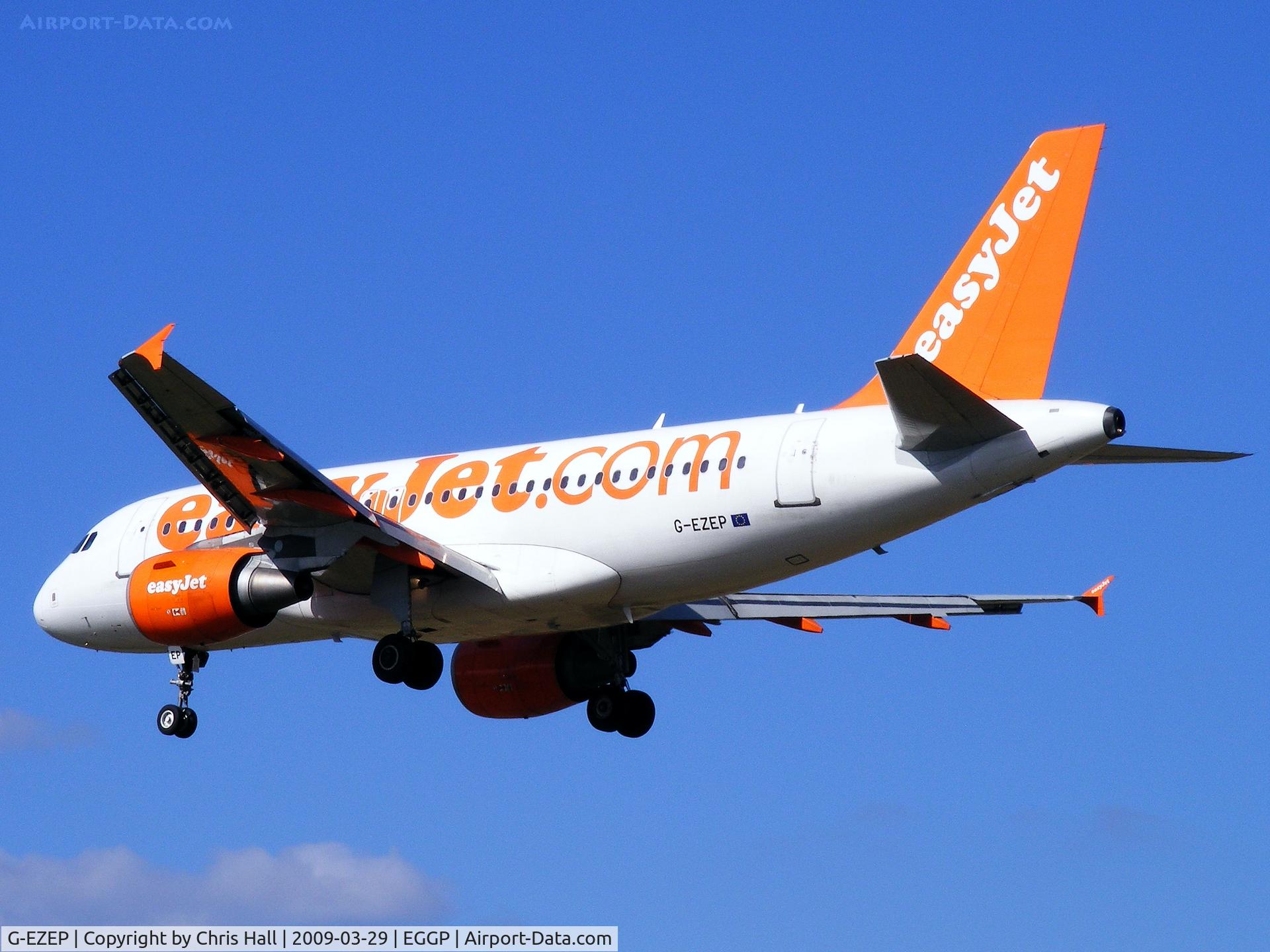 G-EZEP, 2004 Airbus A319-111 C/N 2251, Easyjet