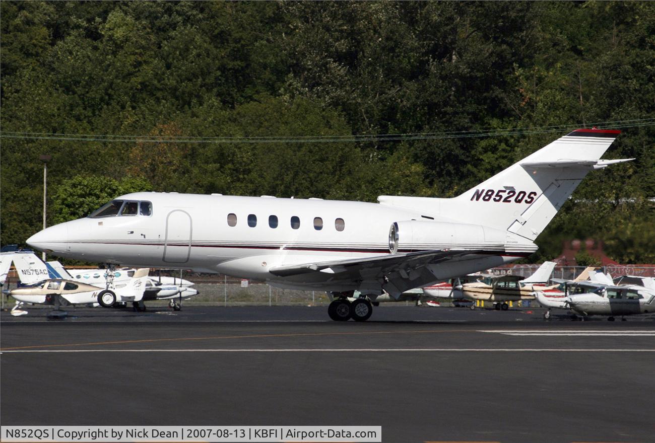 N852QS, 1999 Raytheon Hawker 800XP C/N 258452, KBFI