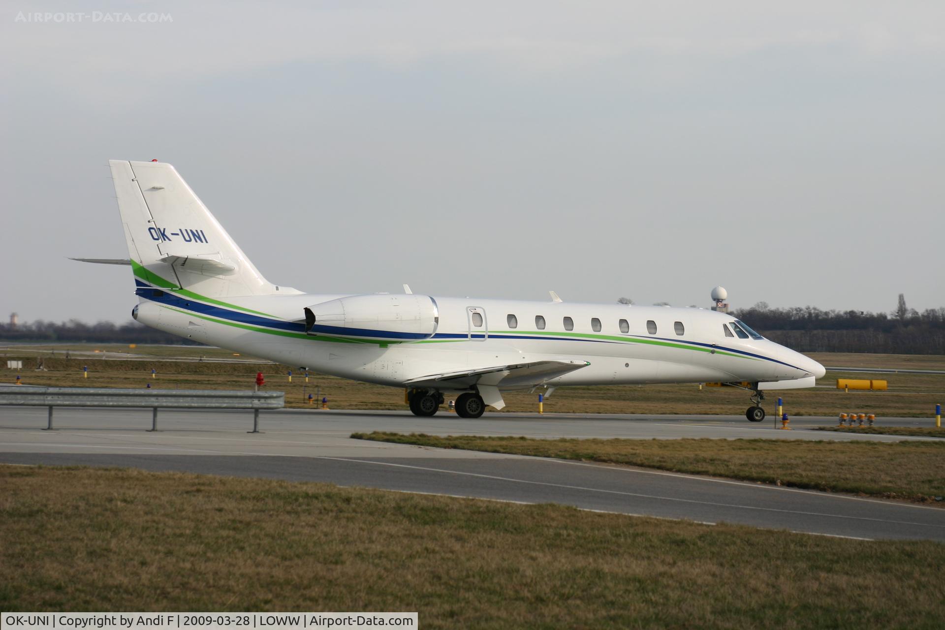 OK-UNI, 2007 Cessna 680 Citation Sovereign C/N 680-0139, Cessna 680 Citation Sovereign