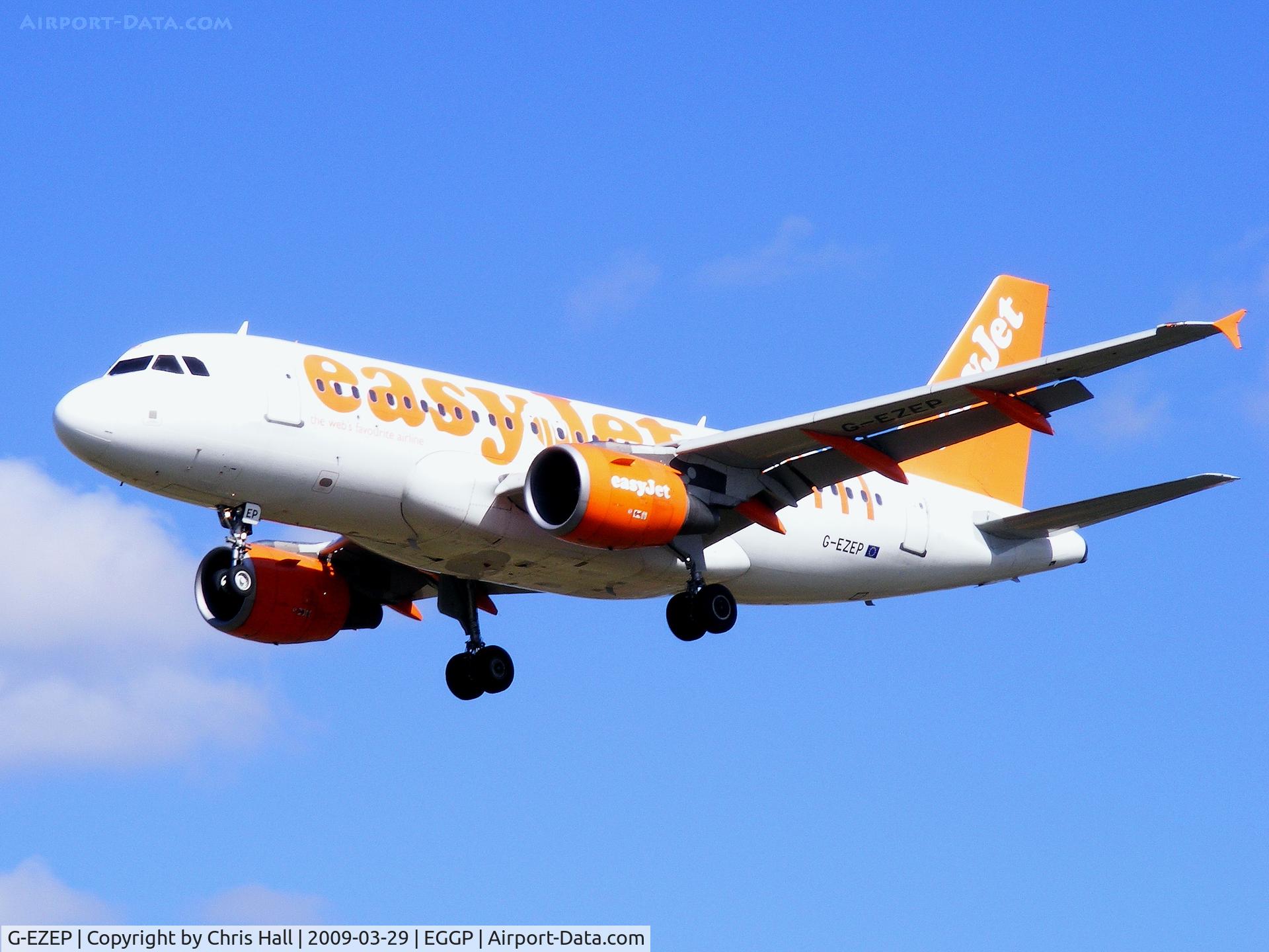 G-EZEP, 2004 Airbus A319-111 C/N 2251, Easyjet