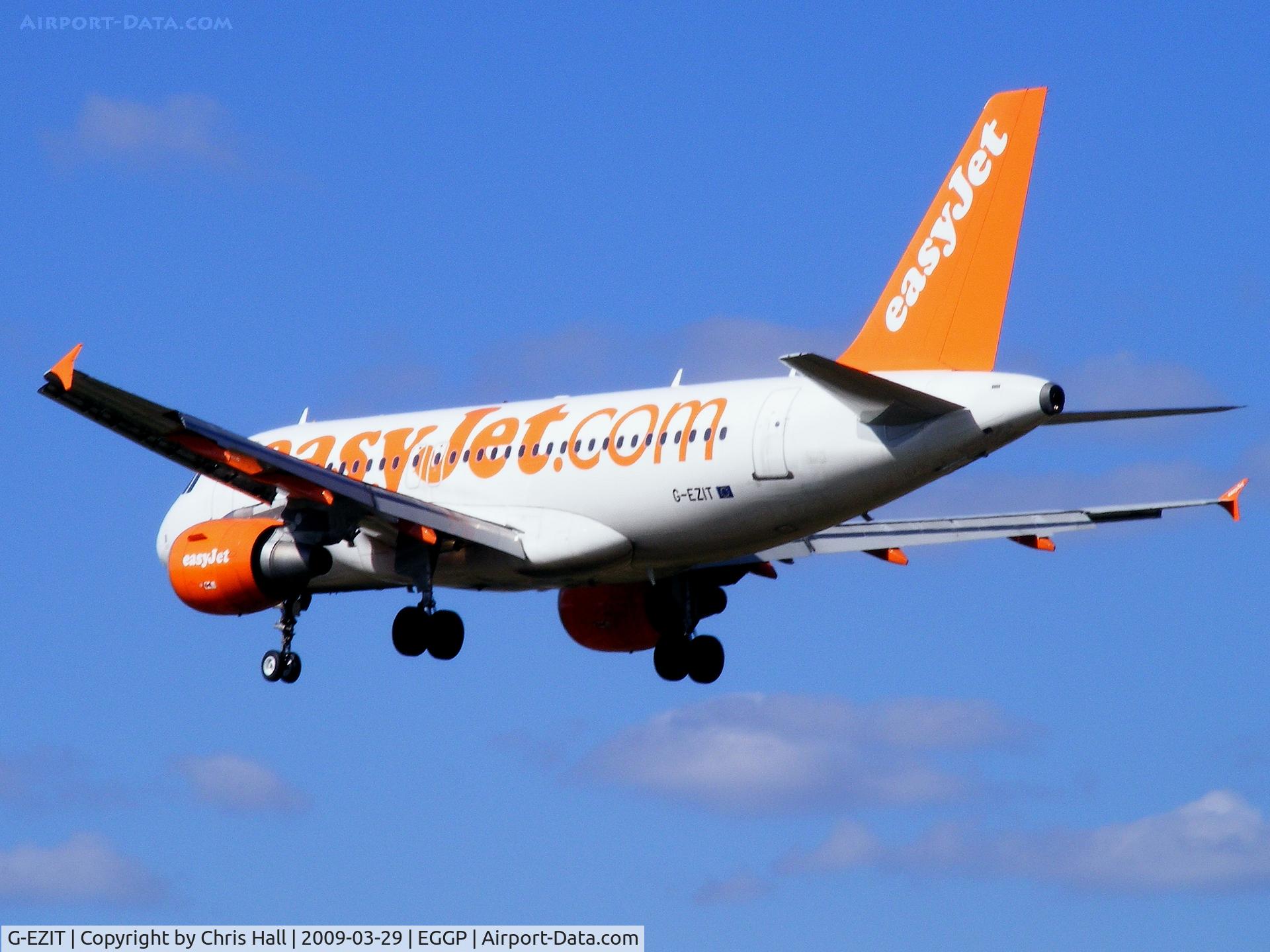 G-EZIT, 2005 Airbus A319-111 C/N 2538, Easyjet