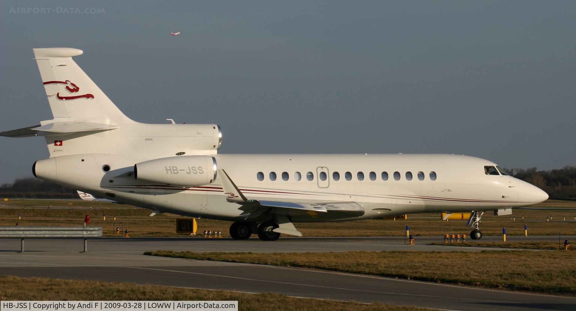 HB-JSS, 2005 Dassault Falcon 7X C/N 002, -