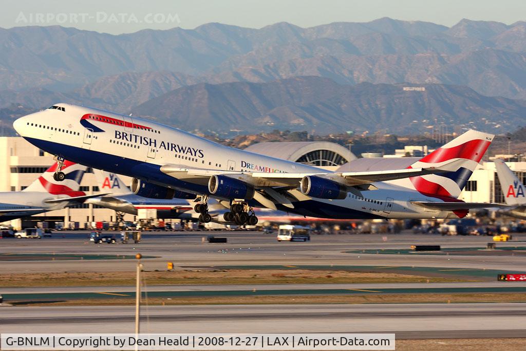 G-BNLM, 1990 Boeing 747-436 C/N 24055, British Airways G-BNLM (FLT BAW278), wearing 
