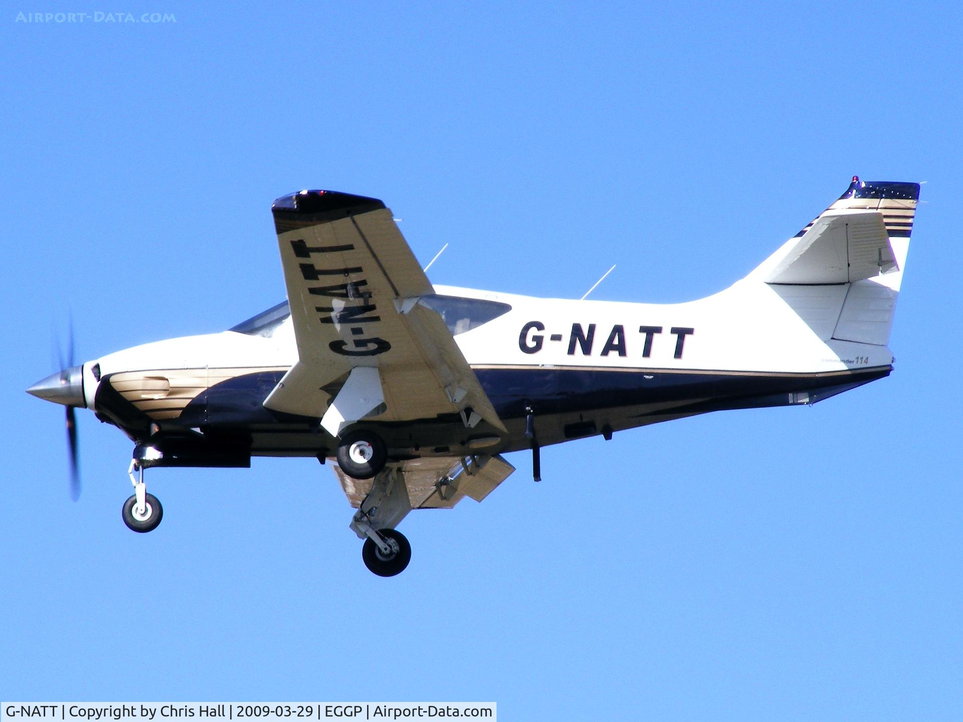 G-NATT, 1979 Rockwell Commander 114A C/N 14538, NORTHGLEAM LTD, Previous ID: N5921N