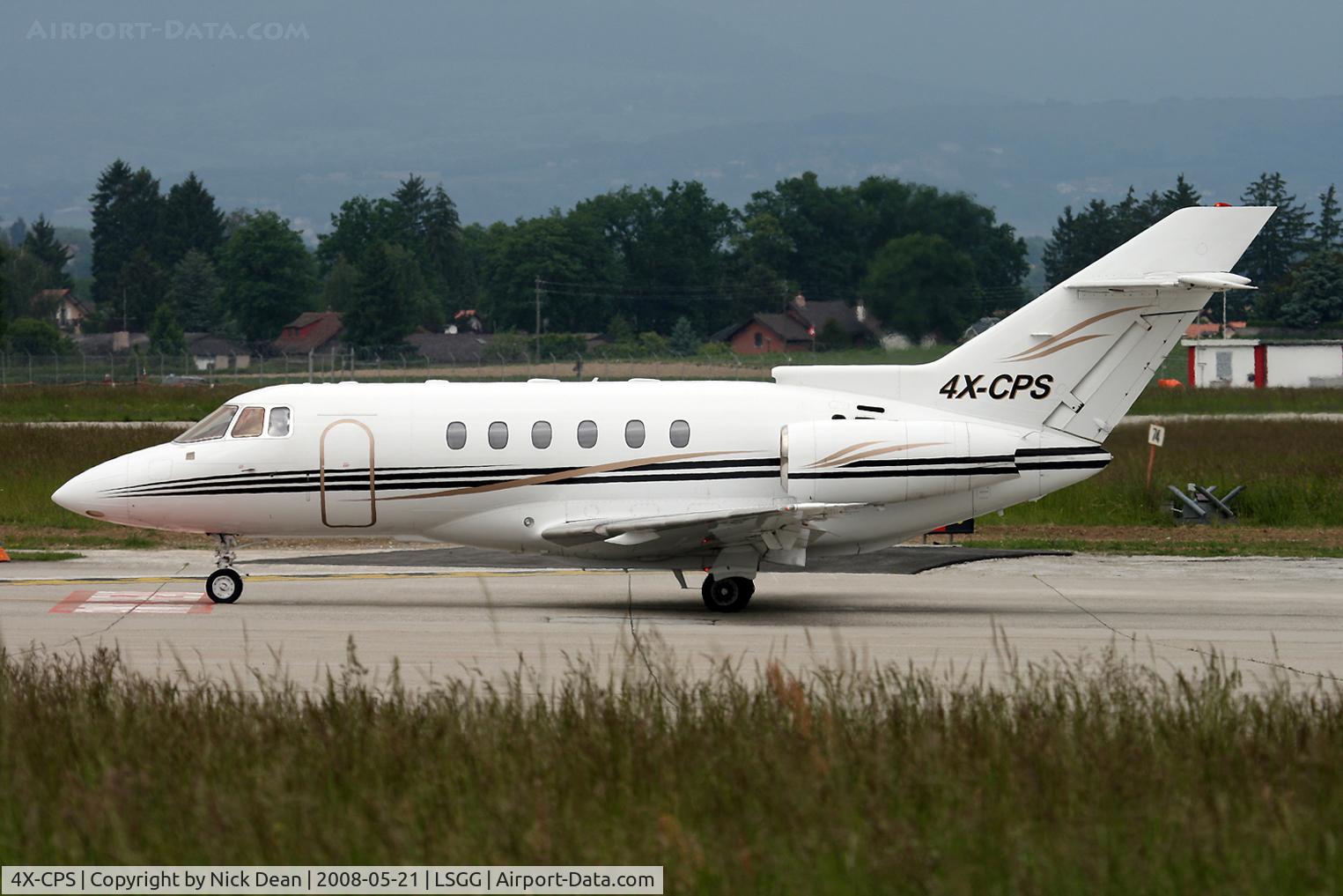 4X-CPS, 1998 Raytheon Hawker 800XP C/N 258391, LSGG