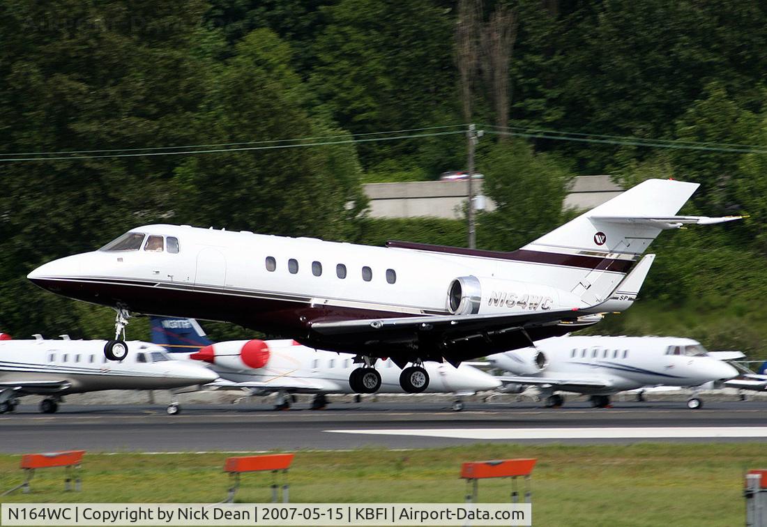 N164WC, 1986 British Aerospace BAe.125 Series 800A C/N 258072, KBFI