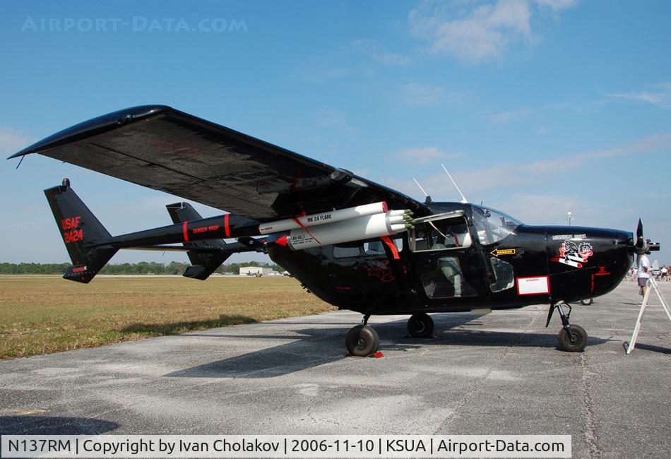 N137RM, 1967 Cessna O-2A Super Skymaster C/N 337M-0130, Rare aircraft used for night missions over Laos and Thailand