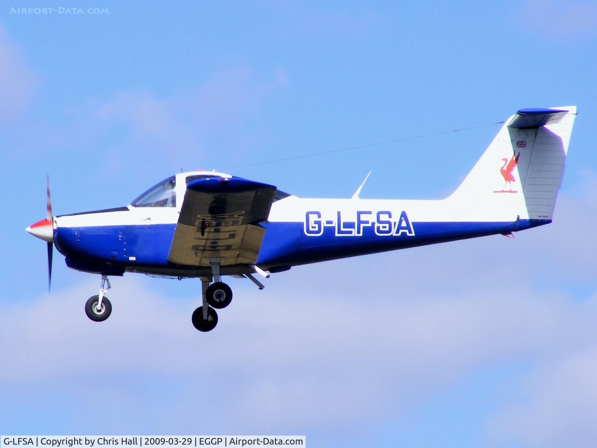 G-LFSA, 1978 Piper PA-38-112 Tomahawk Tomahawk C/N 38-78A0430, Liverpool Flying School