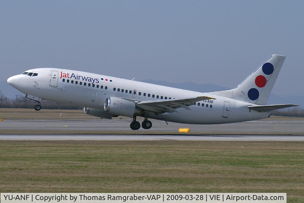 YU-ANF, 1985 Boeing 737-3H9 C/N 23330/1136, JAT - Yugoslav Airlines Boeing 737-300