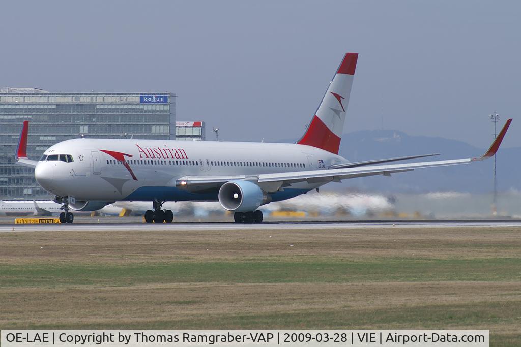 OE-LAE, 2000 Boeing 767-3Z9/ER C/N 30383, Austrian Airlines Boeing 767-300
