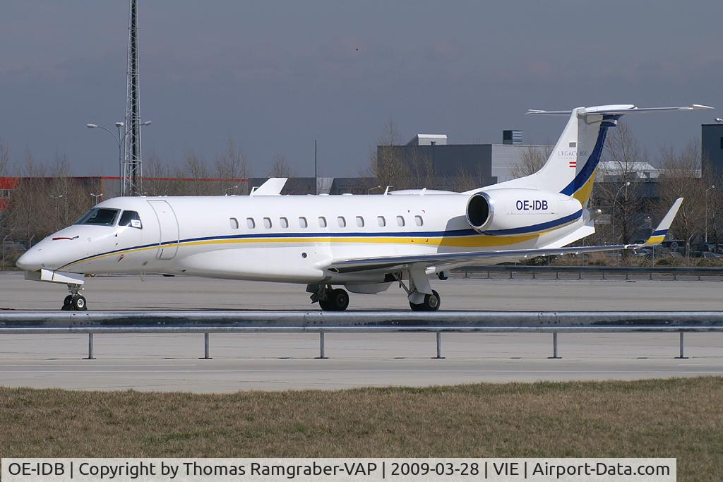 OE-IDB, 2007 Embraer EMB-135BJ Legacy 600 C/N 14500999, Jet Alliance Embraer 135