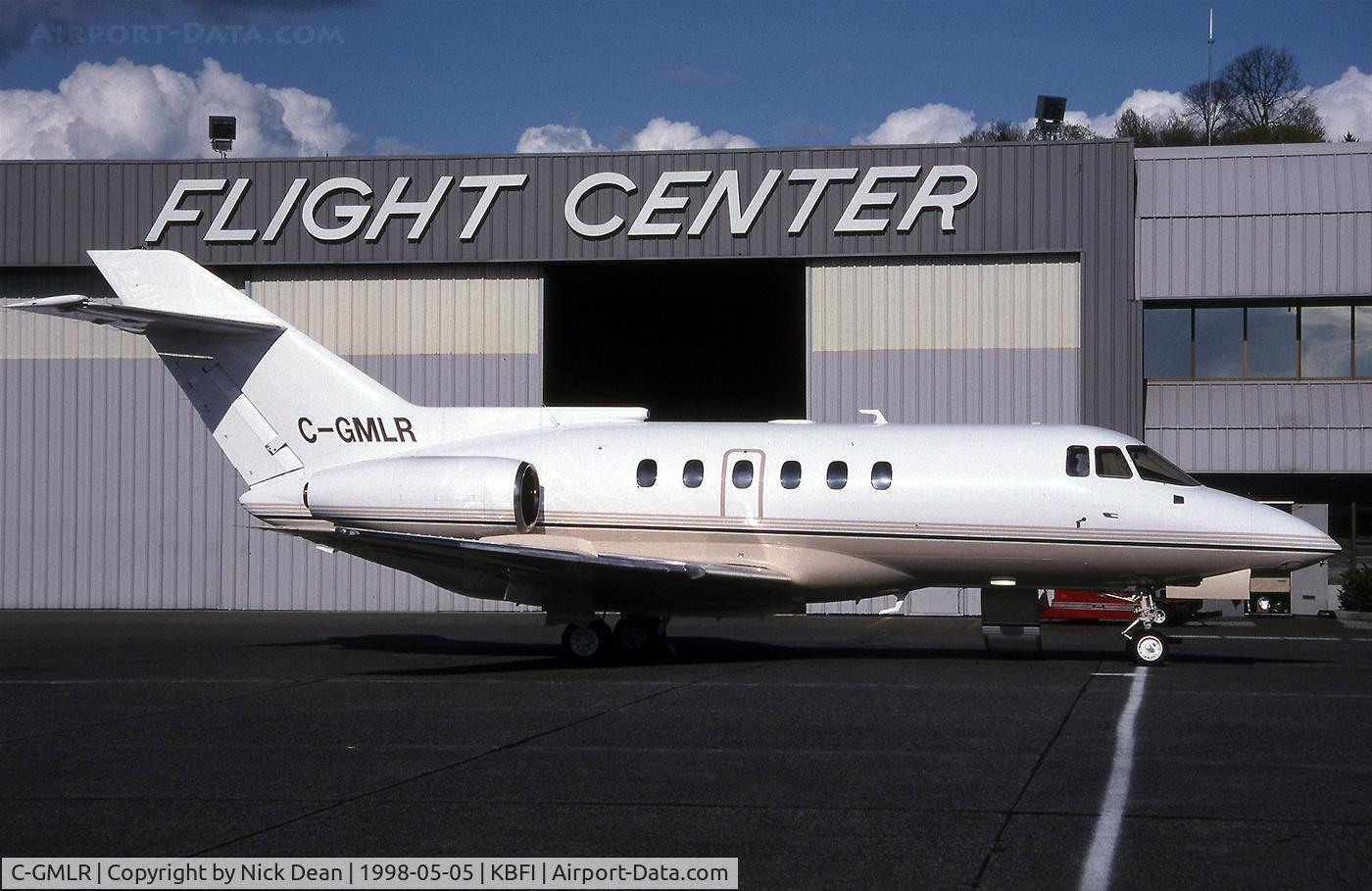C-GMLR, 1984 British Aerospace BAe.125-800A C/N 258025, KBFI