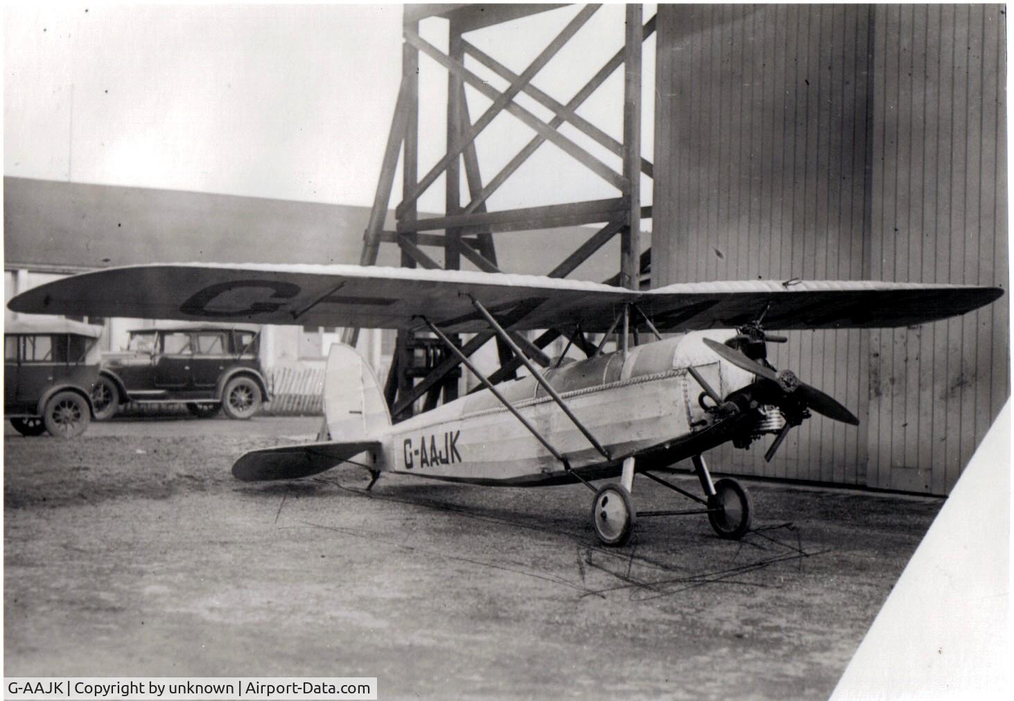 G-AAJK, 1936 Clarke Cheetah C/N CC1, The Cheetah