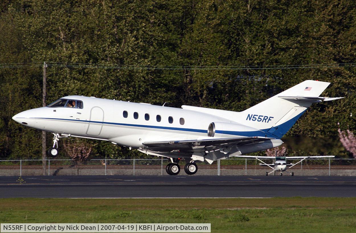 N55RF, 1964 Hawker Siddeley DH-125 C/N 25020, KBFI