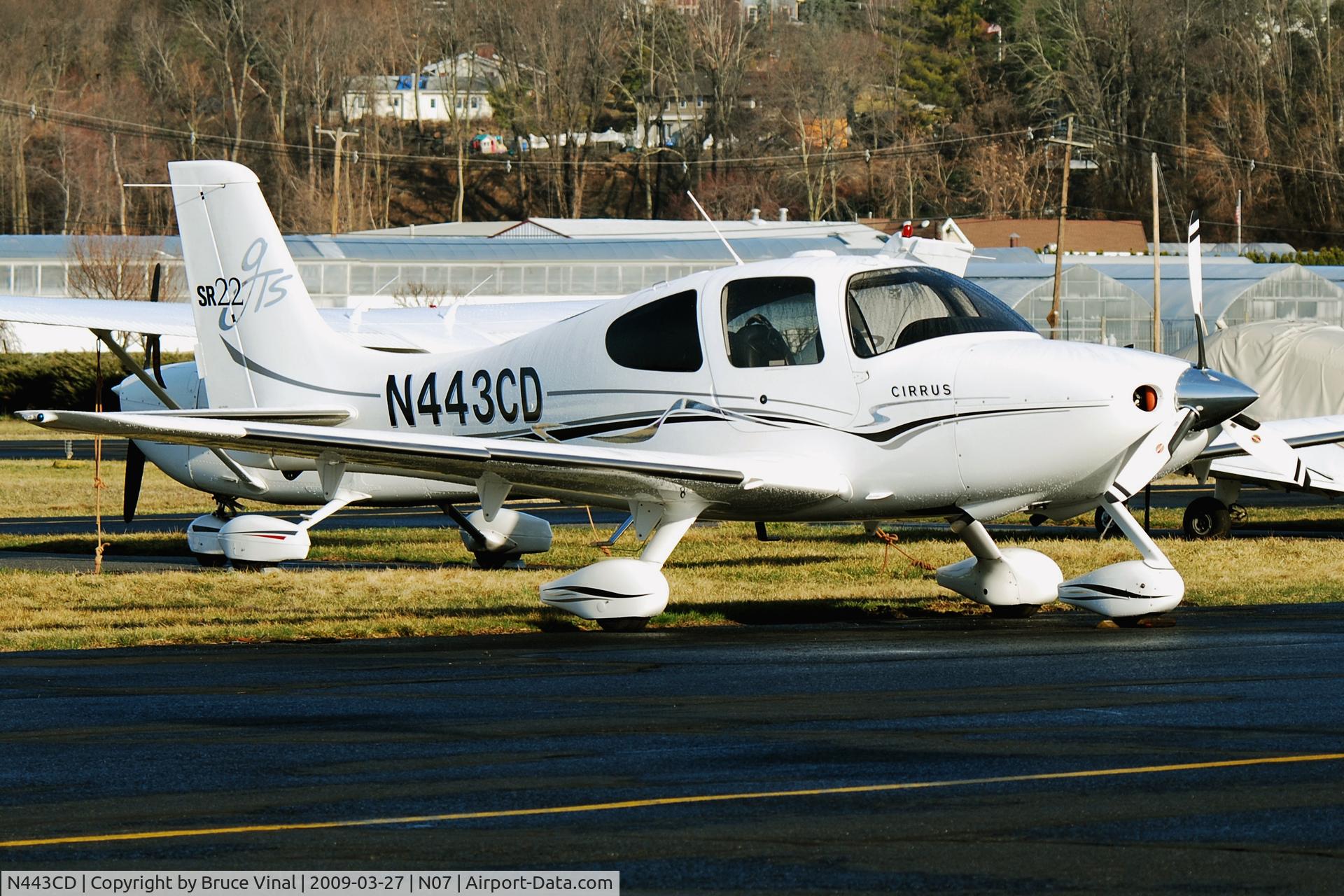 N443CD, 2004 Cirrus SR22 C/N 1190, Morning dew rolls off this Cirrus