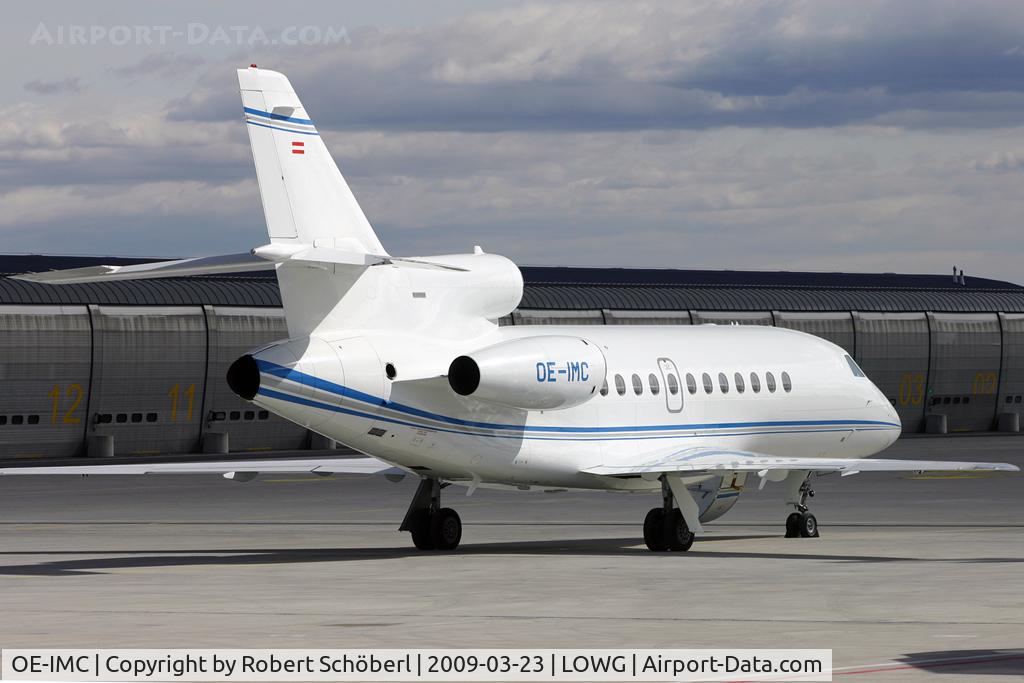 OE-IMC, 2006 Dassault Falcon 900EX C/N 165, Flight to GRZ/LOWG
