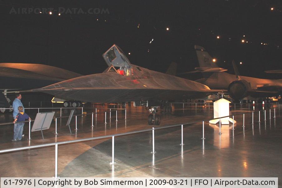 61-7976, 1961 Lockheed SR-71A Blackbird C/N 2027, Lockheed SR-71A at the USAF Museum in Dayton, Ohio.