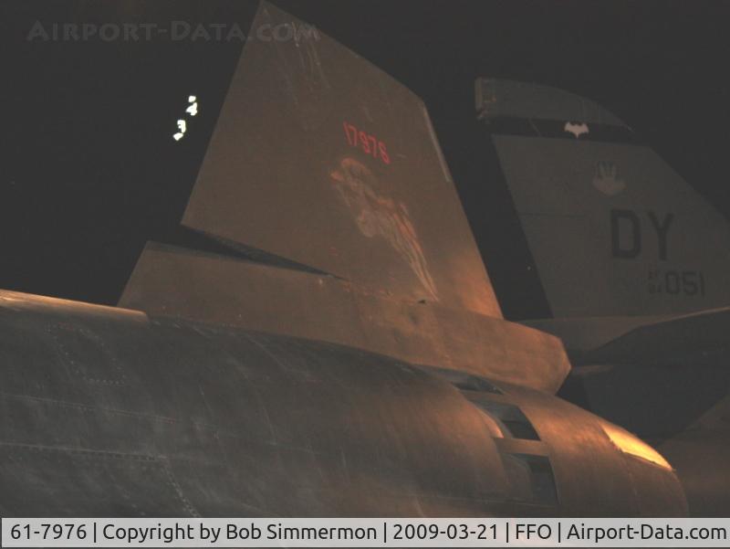 61-7976, 1961 Lockheed SR-71A Blackbird C/N 2027, Lockheed SR-71A at the USAF Museum in Dayton, Ohio.
