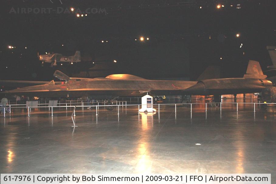 61-7976, 1961 Lockheed SR-71A Blackbird C/N 2027, Lockheed SR-71A at the USAF Museum in Dayton, Ohio.