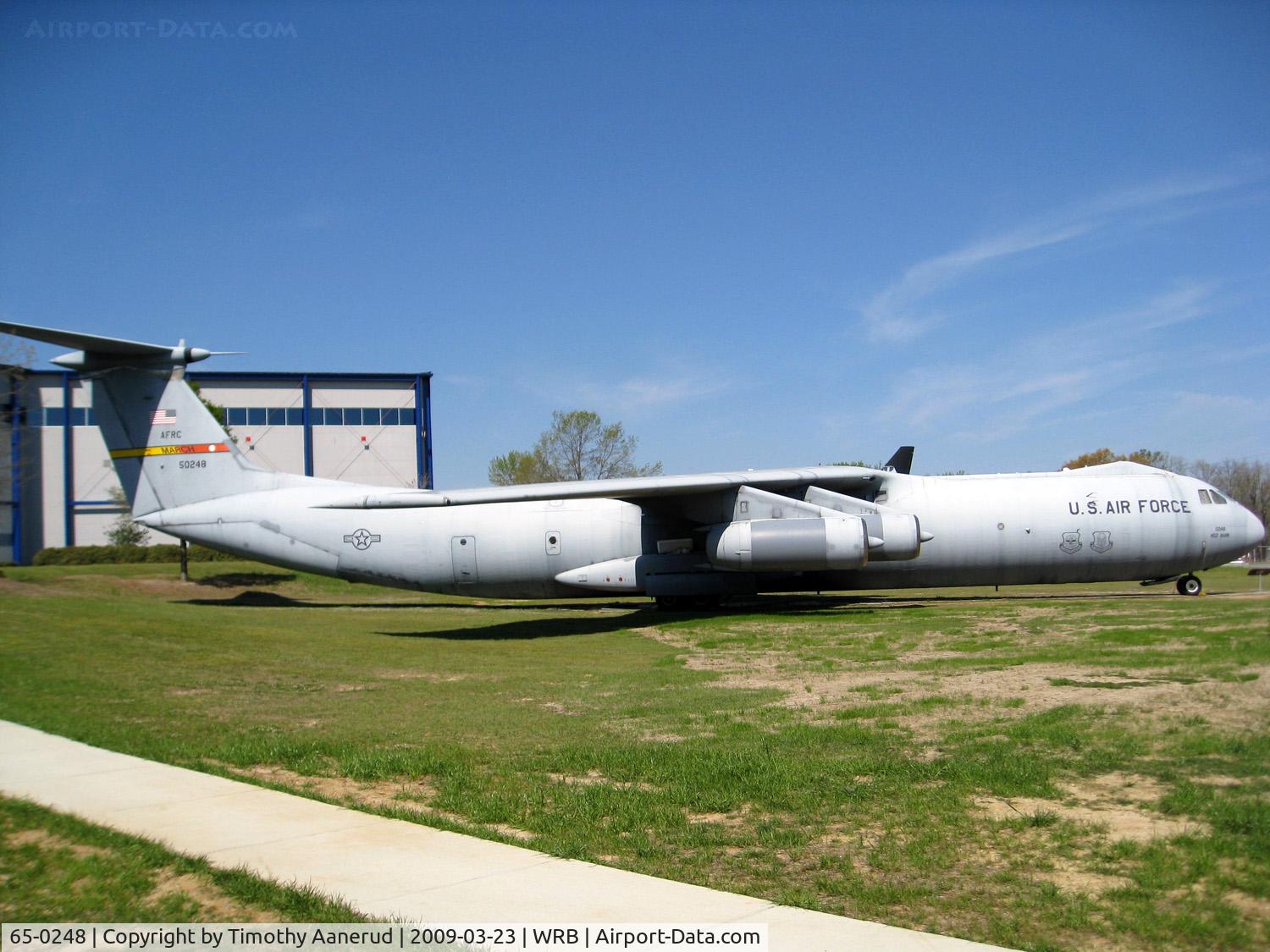 65-0248, 1965 Lockheed C-141A Starlifter C/N 300-6099, Museum of Aviation, Robins AFB