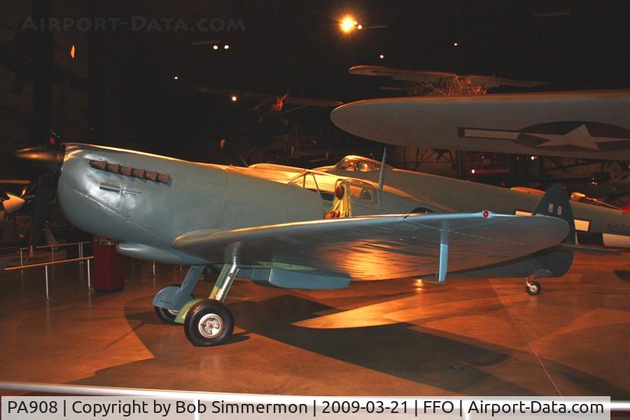 PA908, Supermarine 365 Spitfire PR.XI C/N 6S/417723, Supermarine Spitfire PR. XI at the USAF Museum in Dayton, Ohio.