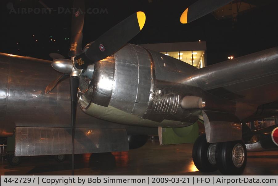 44-27297, 1944 Boeing B-29 Superfortress C/N 3615, 1944 Martin-Omaha B29 built at a cost of $639,000 on display at the USAF Museum in Dayton, Ohio.