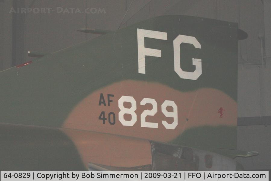 64-0829, 1964 McDonnell F-4C Phantom II C/N 1169, 1964 McDonnell Douglas F-4C Phantom II that downed two MiG 17's in the same day, now on display at the USAF Museum in Dayton, Ohio.