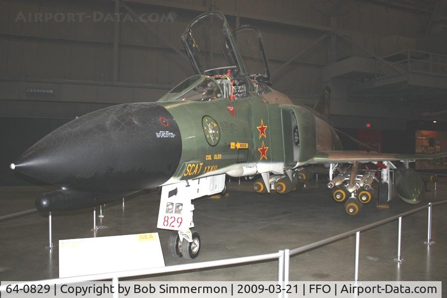 64-0829, 1964 McDonnell F-4C Phantom II C/N 1169, 1964 McDonnell Douglas F-4C Phantom II that downed two MiG 17's in the same day, now on display at the USAF Museum in Dayton, Ohio.