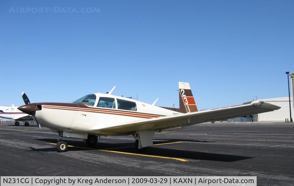 N231CG, 1979 Mooney M20K C/N 25-0131, New angle