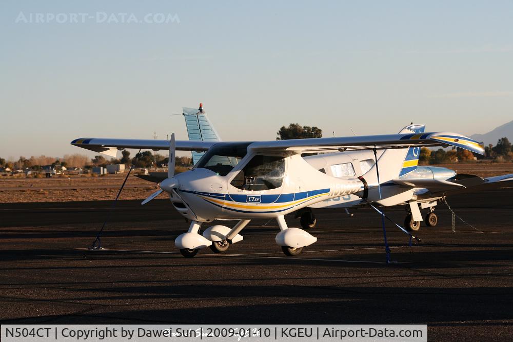 N504CT, 2007 Flight Design CTSW C/N 07-03-12, KGEU