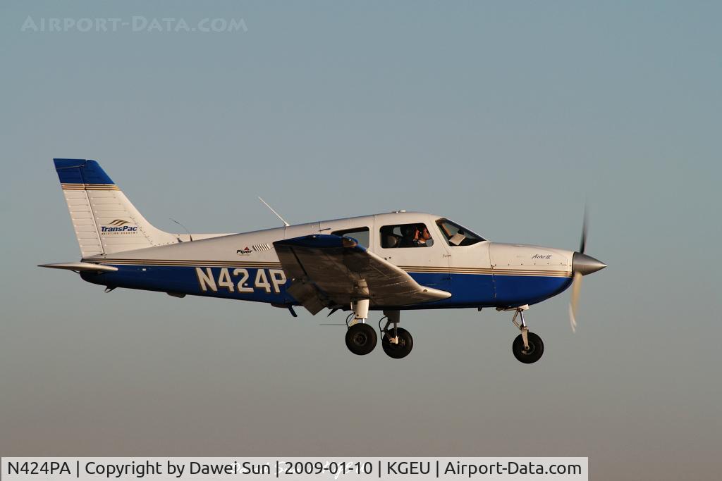 N424PA, 2001 Piper PA-28-181 Archer C/N 2843468, Panam Piper-28
