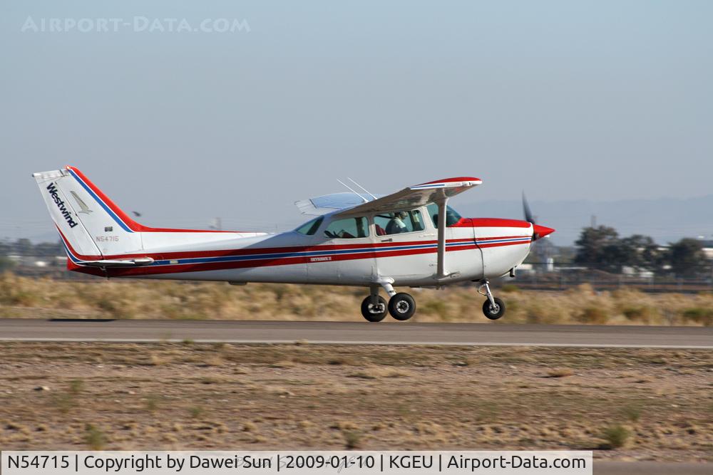N54715, 1981 Cessna 172P C/N 17275038, KGEU