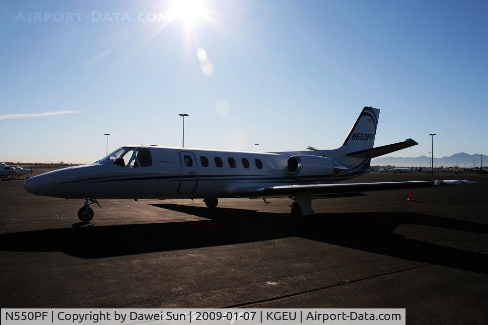 N550PF, 1991 Cessna 550 Citation II C/N 550-0672, CITATION